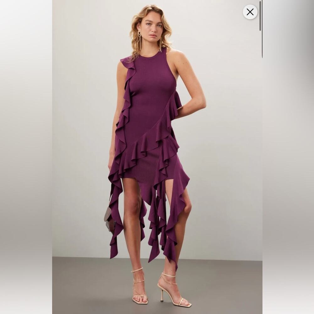 SIMKHAI Wilda Ruffle Dress
